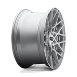 Rotiform BLQ 18x8.5 +35 silver machined spoke faces outer lip premium Euro wheel