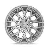 Rotiform BLQ 18x8.5 +35 silver machined spoke faces outer lip premium Euro wheel