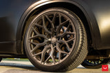 Vossen HF-2 20x9 +32 Satin Black premium aftermarket wheel