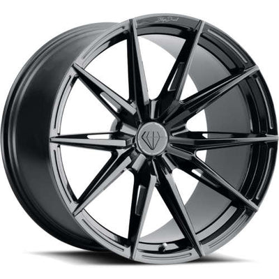 Blaque Diamond BD-F29 Gloss Black wheel