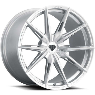 Blaque Diamond BD-F29 Brushed Silver wheel