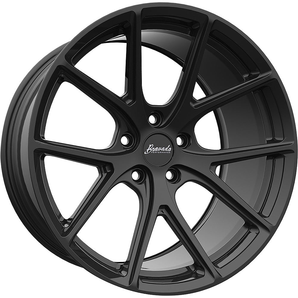Bravado Tribute Matte Black Wheel