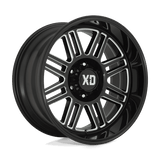 XD XD850 Cage 20x9 Gloss Black Milled premium truck wheel