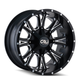 Cali Off-Road AMERICANA 9101 Satin Black Milled wheel