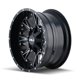 Cali Off-Road AMERICANA 9101 Satin Black Milled
