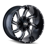 Cali Off-Road TWISTED 9102 Satin Black Milled wheel