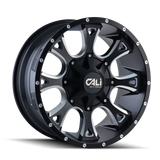 Cali Off-Road ANARCHY 9103 Satin Black Milled wheel