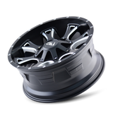 Cali Off-Road ANARCHY 9103 Satin Black Milled