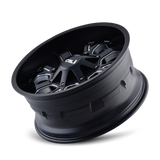 Cali Off-Road DIRTY 9104 Satin Black Milled