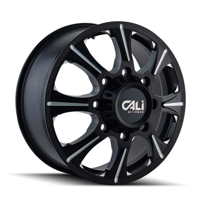 Cali Off-Road BRUTAL 9105 Satin Black Milled wheel