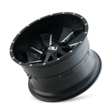 Cali Off-Road DISTORTED 9106 Satin Black Milled