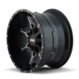 Cali Off-Road OBNOXIOUS 9107 Satin Black Milled