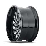 Cali Off-Road SWITCHBACK 9108 Gloss Black Milled