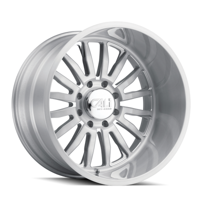 Cali Off-Road Summit Brushed with a Clear wheel