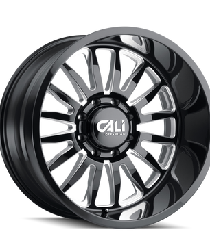 Cali Off-Road SUMMIT 9110 Gloss Black Milled