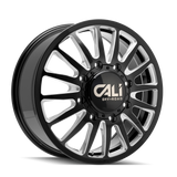 Cali Off-Road SUMMIT DUALLY 9110D Gloss Black Milled wheel
