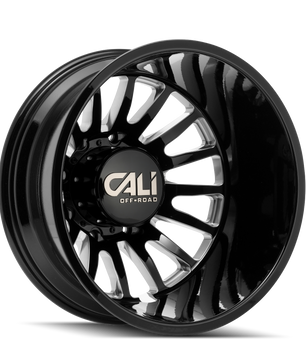 Cali Off-Road SUMMIT DUALLY 9110D Gloss Black Milled