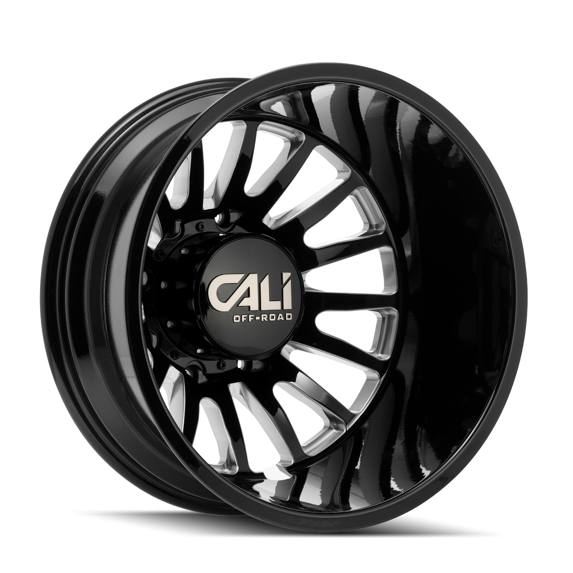 Cali Off-Road SUMMIT DUALLY 9110D Gloss Black Milled