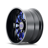 Cali Off-Road SUMMIT 9110 Gloss Black Milled Prism Blue