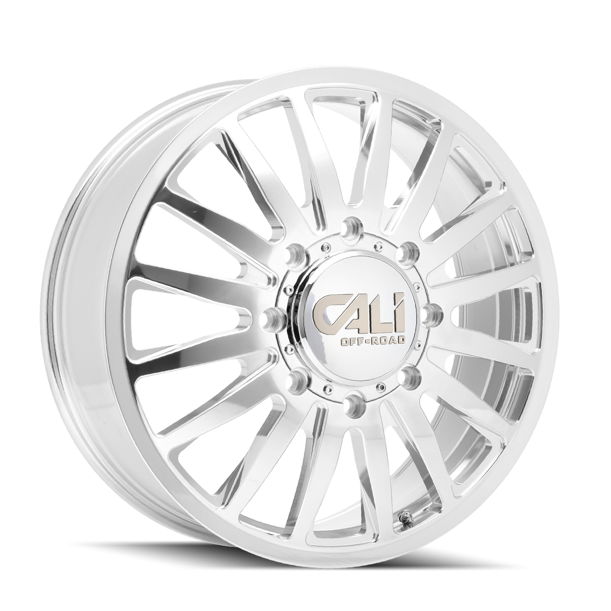 Cali Off-Road SUMMIT DUALLY 9110D Polished wheel