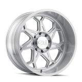 Cali Off-Road Sevenfold Brushed with a Clear wheel