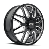 Cali Off-Road INVADER DUALLY 9115D Gloss Black Milled wheel