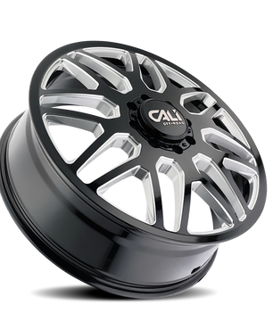 Cali Off-Road INVADER DUALLY 9115D Gloss Black Milled