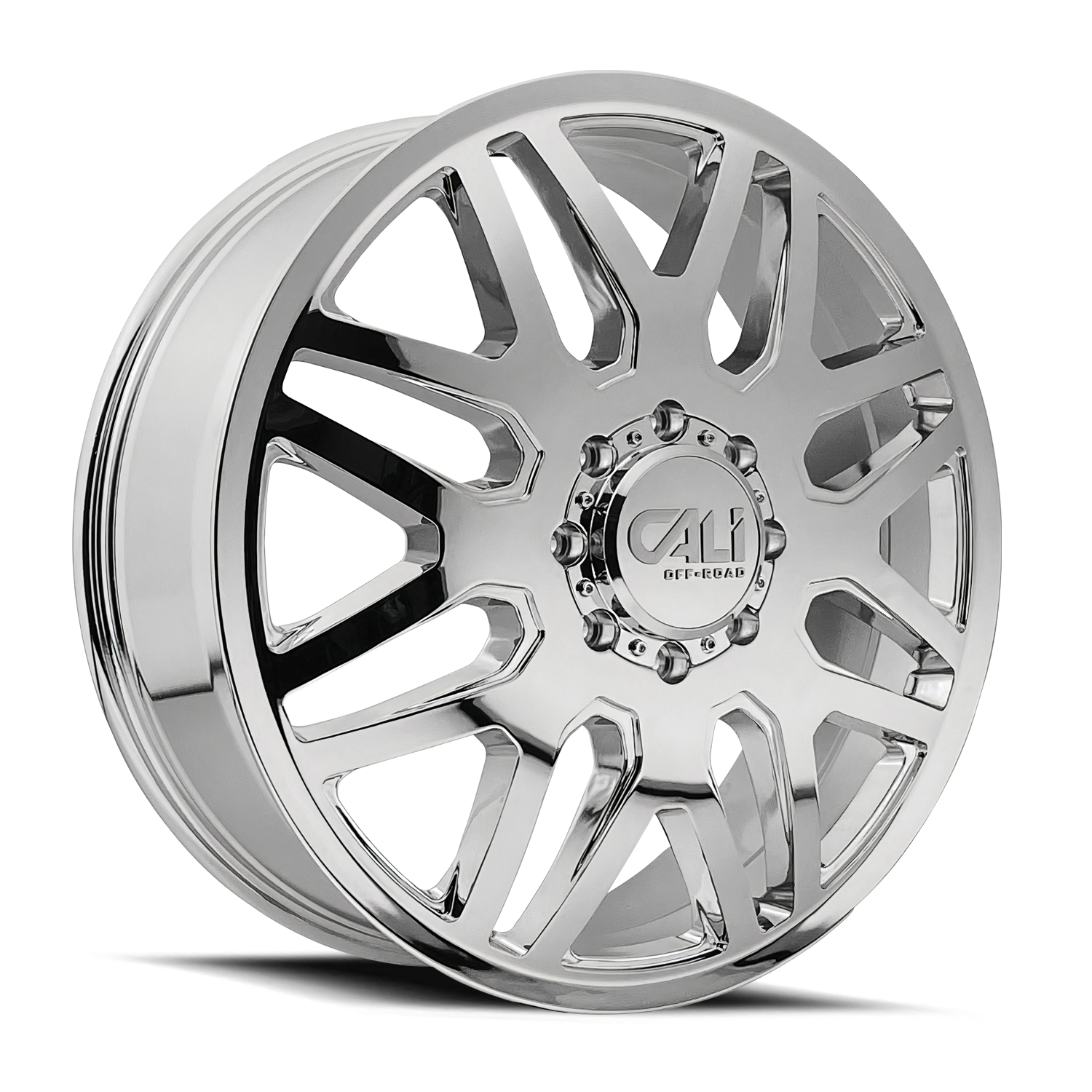Cali Off-Road INVADER DUALLY 9115D 24x8.25 Chrome 115mm – TFS Wheels