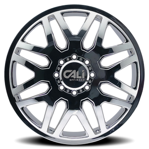 Cali Off-Road INVADER DUALLY 9115D Chrome