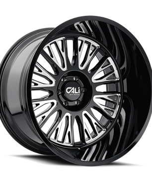 Cali Off-Road VERTEX 9116 Gloss Black Milled