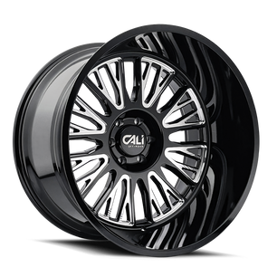 Cali Off-Road VERTEX 9116 Gloss Black Milled