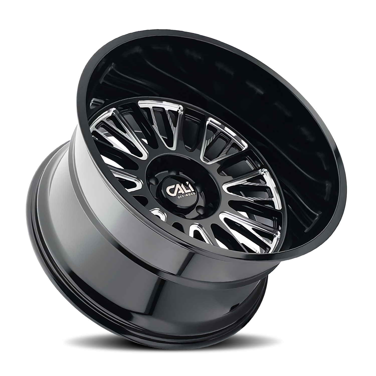 Cali Off-Road VERTEX 9116 Gloss Black Milled