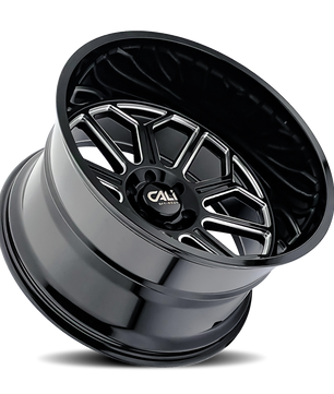 Cali Off-Road AUBURN 9117 Gloss Black Milled