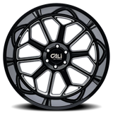 Cali Off-Road AUBURN 9117 Gloss Black Milled
