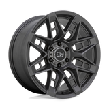 Black Rhino CAPROCK Gray wheel