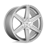 Niche Carina 20x9 +35 Anthracite Brushed Tinted Clear premium aftermarket wheel