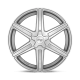 Niche Carina 20x9 +35 Anthracite Brushed Tinted Clear premium aftermarket wheel