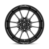 Fuel 1PC D761 CLASH 20x9 +1mm Gloss Black Milled
