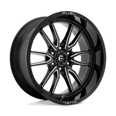 Fuel 1PC D761 CLASH Black wheel