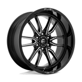 Fuel 1PC D761 CLASH 22x10 -18mm Gloss Black Milled