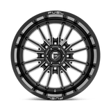 Fuel 1PC Clash 22x12 -44mm Gloss Black with Milled Spokes