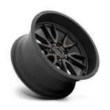 Fuel 1PC D762 CLASH 17x9 +1mm Matte Black Smoke Tint
