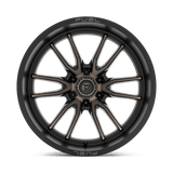 Fuel 1PC D762 CLASH 22x10 -18mm Matte Black Smoke Tint
