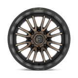 Fuel 1PC Clash 22x12 -44mm Matte Black with Machined Spokes and a Smoke Tint