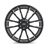 DUB 1PC S252 CLOUT 24x10 +30mm Gloss Black Milled