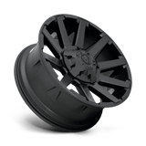 Fuel 1PC D437 CONTRA 20x9 +1mm Satin Black