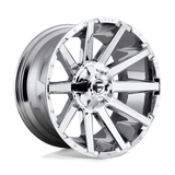 Fuel 1PC D614 CONTRA Chrome wheel