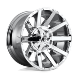 Fuel 1PC D614 CONTRA Chrome wheel