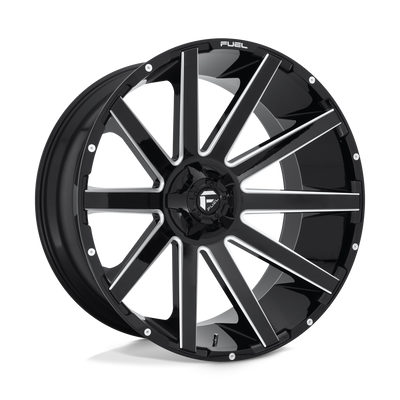 Fuel 1PC Contra Black wheel