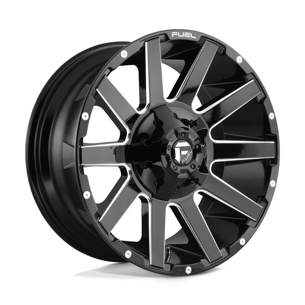 Fuel 1PC D615 CONTRA Black wheel